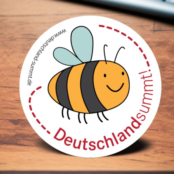 Rundsticker „Deutschland summt!“