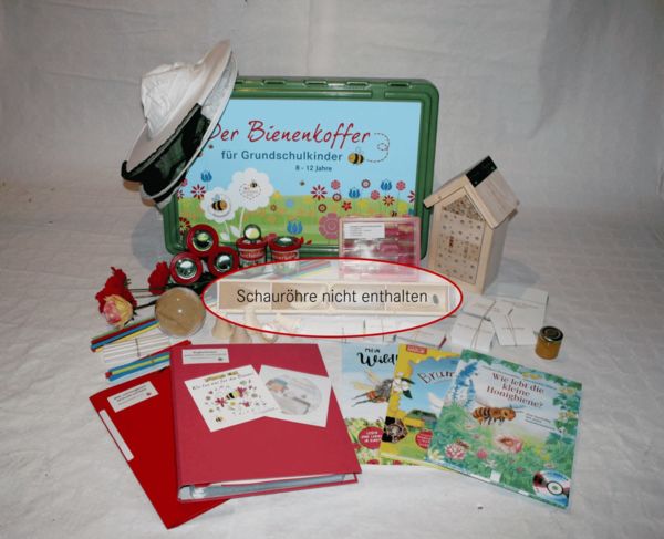 Bienenkoffer für Grundschulkinder, Inhalt